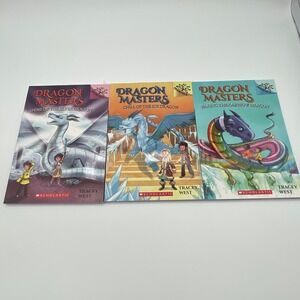 Dragon Masters Scholastic Branches Books 3-Pack Tracey West Early Chapter Books